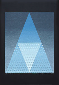 Pyramide bleue